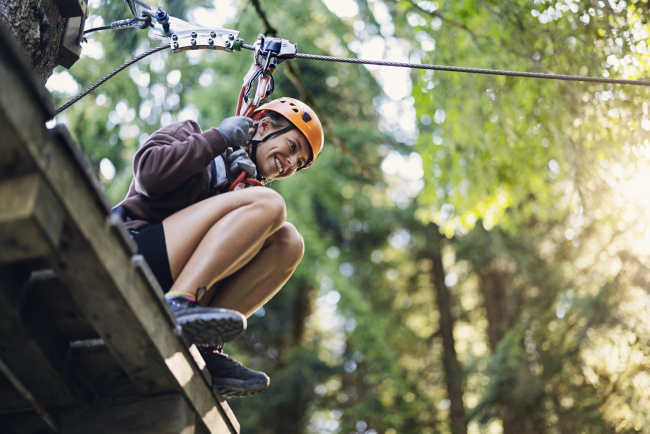Why Zip Lining Is the Ideal Activity for Group Events | Helotes Hill ...